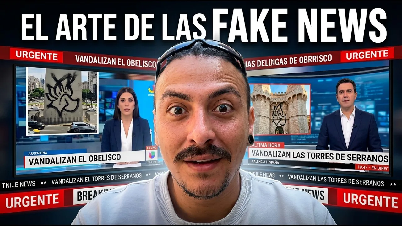 Portada del video El arte de las fake news